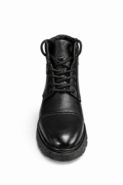 Hilmi Ayakkabı Erkek Kışlık Bot Siyah