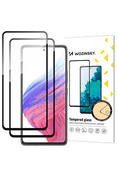 WOZINSKY Full Glue Glass Protector compatible with Galaxy A54 5G