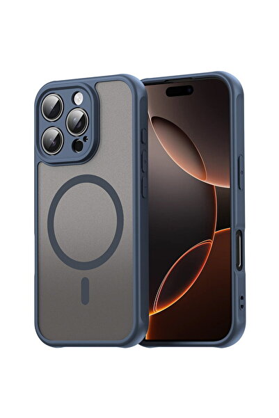 Techsuit Husa pentru iPhone 11 - HaloFrost II MagSafe - Navy Blue