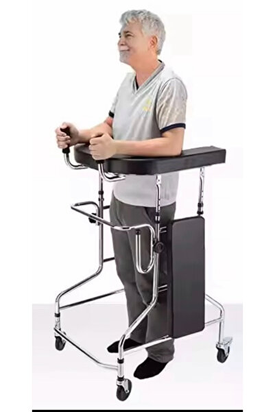 KARMA Grup Ortopedi İthal Engelli YETİŞKİN KOL DESTEKLİ Yürüteç Walker Hasta ...