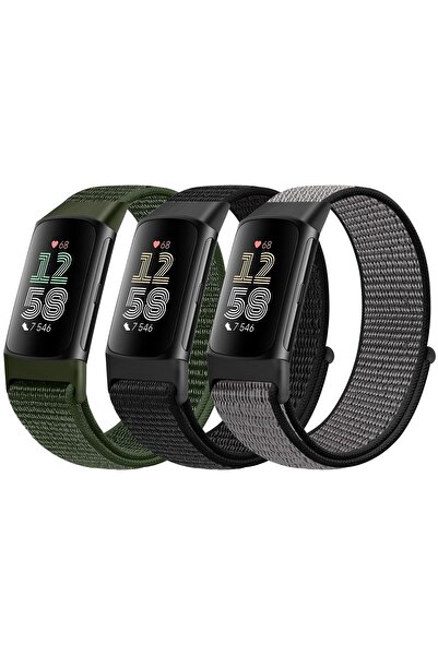 O Ozone Fitbit Charge 6 Bands/Fitbit Charge 5 Bands| Sport Loop Nylon Band | ...