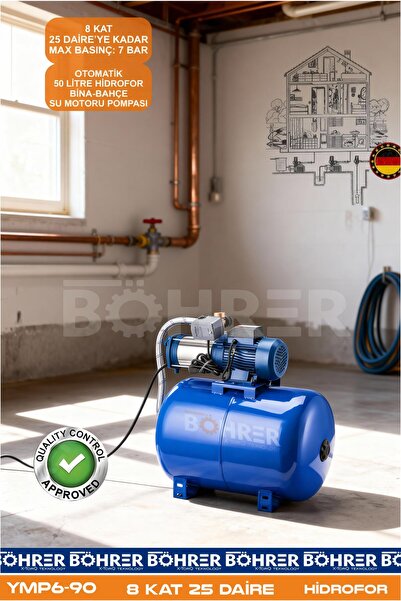 BÖHRER 9 KAT 20 DAİRE YMP6-90 MAX 9 BAR APARTMAN DAİRE VİLLA BAHÇE TİPİ EV Tİ...