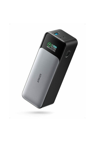 Anker 737 24.000 mAh 140W GaN Prime Smart Digital Display 2x USB-C USB-A Powe...