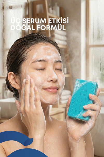 Safyaşam Gözenia Gözenek Sıkılaştırıcı Temizleyici Niacinamide ve Kolajen İçeren Temizleme Sabunu Barı 120Gr