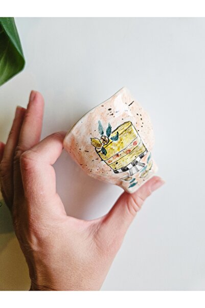 WEBBMODA Handmade Custom Drawing Patterned Cup