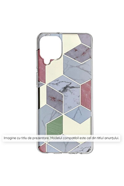 Techsuit Husă pentru Xiaomi Redmi Note 13 4G - Seria Marble - Purple Hex