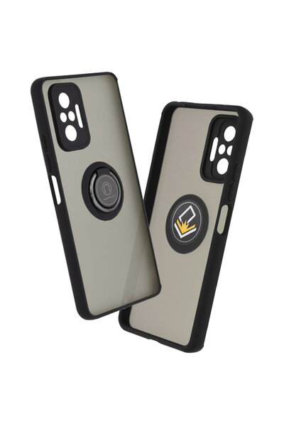 Techsuit Husa pentru Xiaomi Redmi Note 10 Pro / Note 10 Pro Max - Glinth - Black