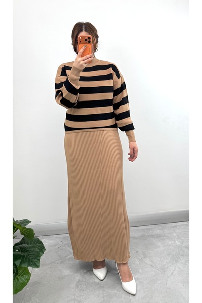 NİSUM MODA Knitwear Dress Sweater