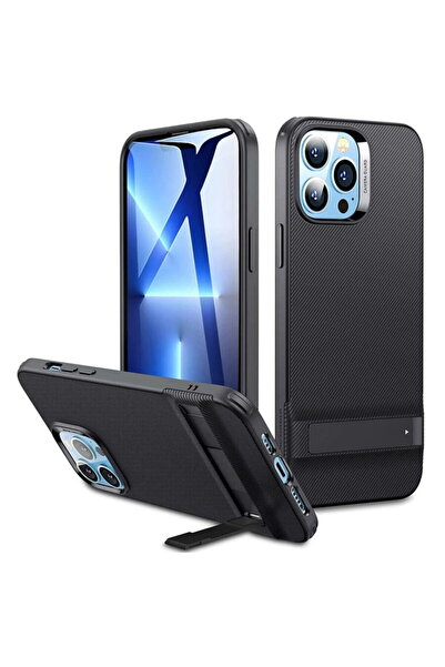 ESR iPhone 13 Pro - Air Shield Boost Kickstand - Translucent Black