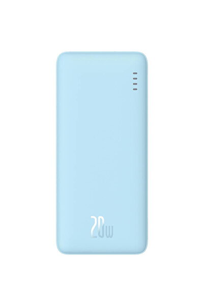 Baseus Airpow, 10000mAh, 20W, QC + PD, 1 x USB-A - 1 x USB-C, blue