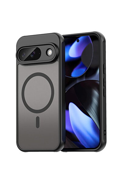 Techsuit Husa pentru Google Pixel 9 - HaloFrost II MagSafe - Black