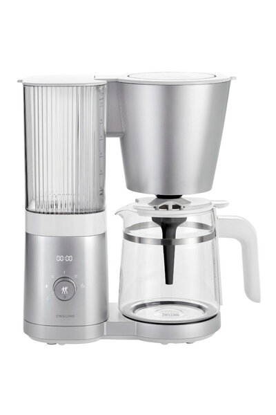 ZWILLING Enfinigy Silver Drip Coffee Maker - Stylish Design & Superior Brewing