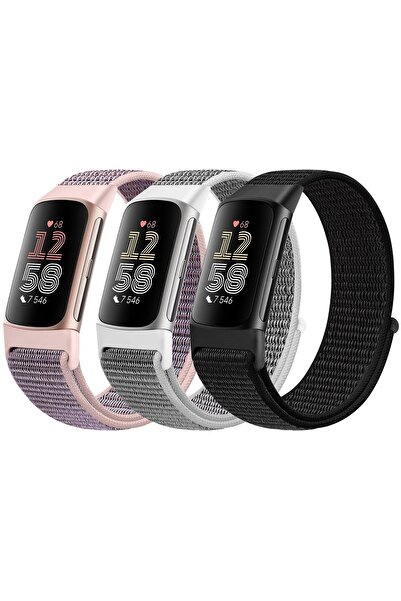 O Ozone Fitbit Charge 6 Bands/Fitbit Charge 5 Bands| Sport Loop Nylon Band | ...