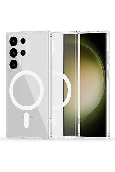 Techsuit Husa pentru Samsung Galaxy S23 Ultra - MagSafe Pro - Transparent