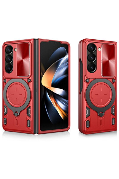 Techsuit Husa pentru Samsung Galaxy Z Fold6 - CamGuard Pro - Red