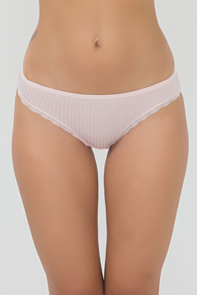 İlke Women'S, Derby, 92% Viscose 8% Elastane, Lace, 6-Piece Panties