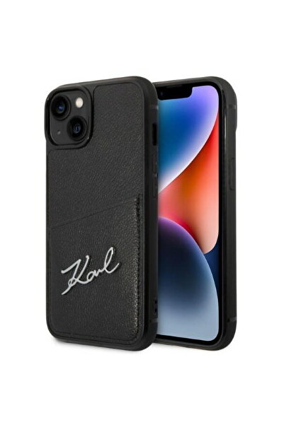 Karl Lagerfeld HusДѓ Glitter Karl Head pentru iPhone 14 Pro Max, Roz