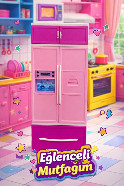 oydaş oyuncak Oyuncak Buzdolabı, İlk Mutfağım ,Kız Çocuk Oyuncağı