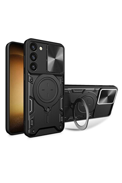 Techsuit Husa pentru Samsung Galaxy S23 Plus - CamGuard Pro - Black