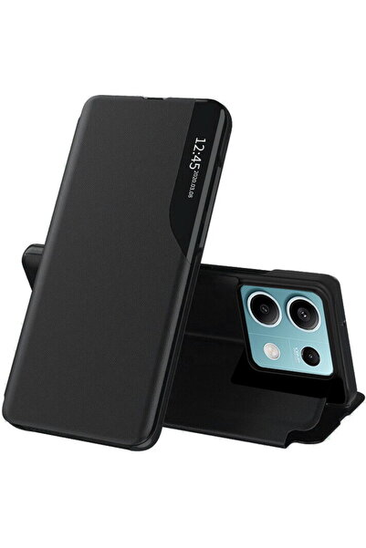 Techsuit Θήκη για Xiaomi Redmi Note 13 5G - Σειρά eFold - Μαύρη