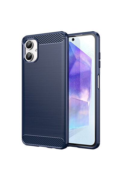 Techsuit Case for Samsung Galaxy A06 - Carbon Silicone - Blue