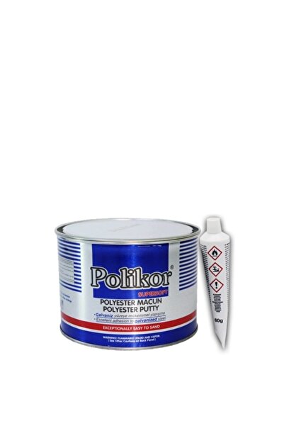 Genel Markalar Polikor Polyester (çelik) Macun 400gr Piyasanın En Iyisi Polikor