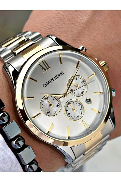Chaperone Gümüş Renk Klasik Orjinal Çelik Kordon Orjinal 2 Yıl Garantili Erke...