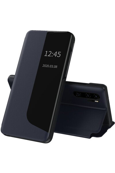 Techsuit Husă pentru Huawei P30 Pro / P30 Pro New Edition - Seria eFold - Alb...