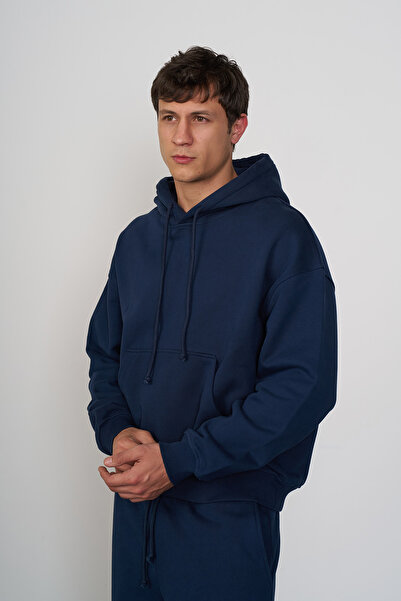 Beyyoglu %100 Cotton Kapşonlu Sweatshirt