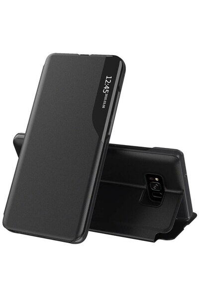 Techsuit Husă pentru Samsung Galaxy S8 - Seria eFold - Negru