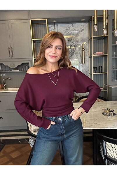 La Perla Boutique Cotton Fabric Boat Neck Blouse