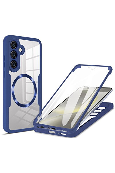 Techsuit Husa pentru Samsung Galaxy S24 Plus + Folie - ColorVerse 360 MagSafe...