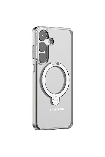 TORRAS Husa pentru Samsung Galaxy S25 Plus - Ostand Spin Series - Clear