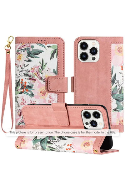 Techsuit Husa pentru iPhone 15 Pro Max - FlipCraft - Sweetheart Pink