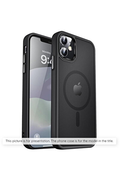 Techsuit Husă pentru Nothing Phone (3a) - Seria HaloFrost MagSafe - Negru fum...