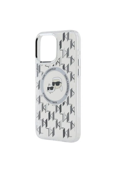 Karl Lagerfeld Husa pentru iPhone 15 - IML MagSafe (KLHMP15SHMCKMHT) - Clear ...