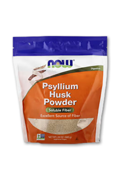 Now Foods Now مسحوق قشر السيليوم، 24 أونصة .680g