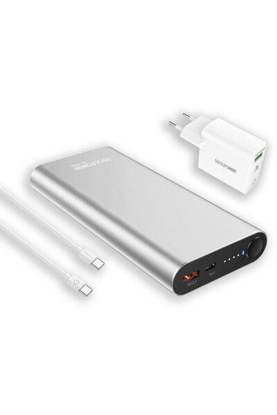 realpower PB-20000PD Pro 20,000mAh, Mains charger included,