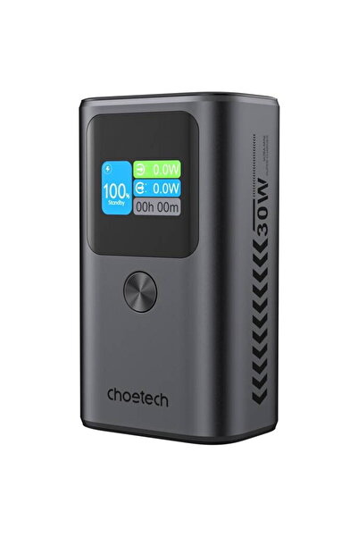 CHOETECH 49302, 30 W, 10000mAh, Gri