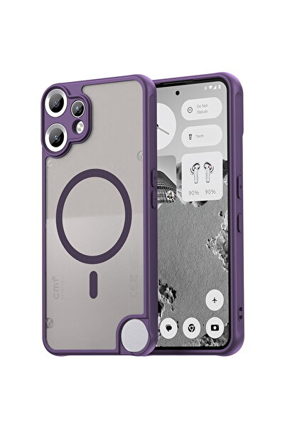 Techsuit Husă pentru Nothing CMF Phone 2 Pro - HaloFrost II MagSafe - Violet