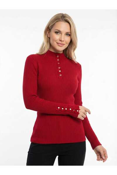 JULYA TRİKO KADIN BALIKÇI YAKA TRİKO