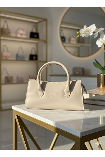 Scent Bag Kadın El Ve Omuz Çantası Leopar Desenli Ve Düz Renk Baget Model El ...