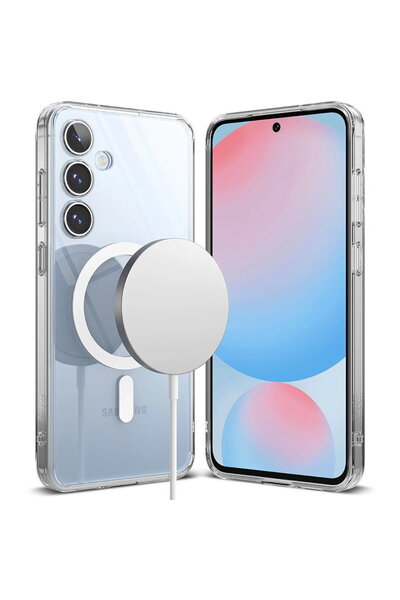 Ringke Husa pentru Samsung Galaxy S24 FE - Fusion MagSafe - Clear