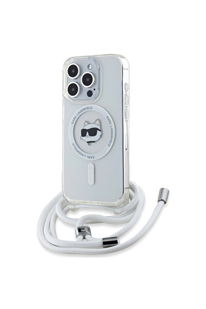 Karl Lagerfeld Husa pentru iPhone 15 Pro - IML MagSafe (KLHMP15SLHCCHNT) - Tr...