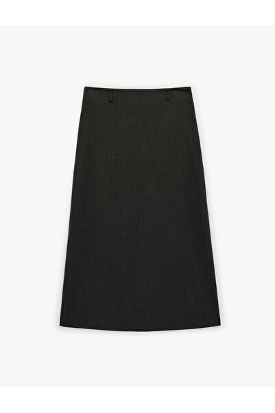 Koton Regular Fit Midi Pencil Skirt
