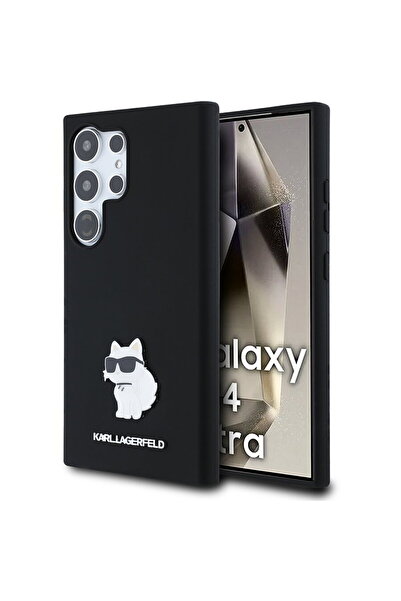 Karl Lagerfeld Samsung Galaxy S24 Ultra Case - Silicone (KLHCS24LSMHCNPK) - C...