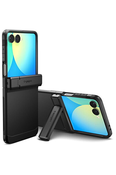 Spigen TOUGH ARMOR PRO MAGSAFE GALAXY Z FLIP 7 NEGRU