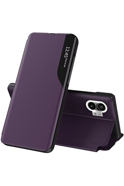 Techsuit Husă pentru Nothing Phone (1) - Seria eFold - Mov