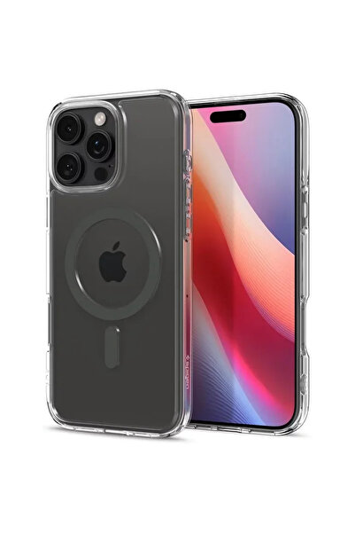 Spigen Carcasă Ultra Hybrid MagSafe, grafit - iPhone 16 Pro