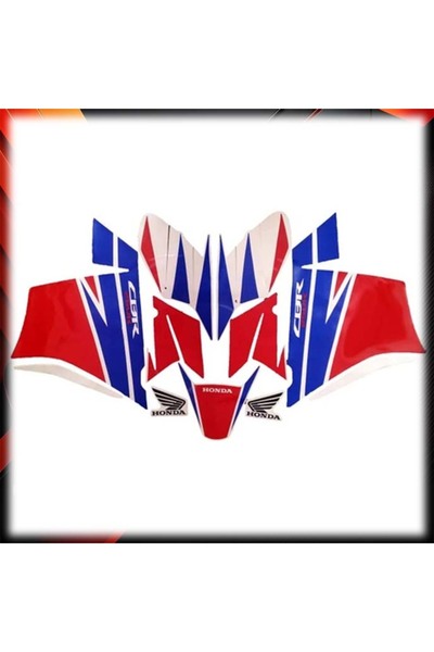 MotoExpress Honda Cbr250R 2011-2013 Eski Kasa HRC Sticker Amblem Seti